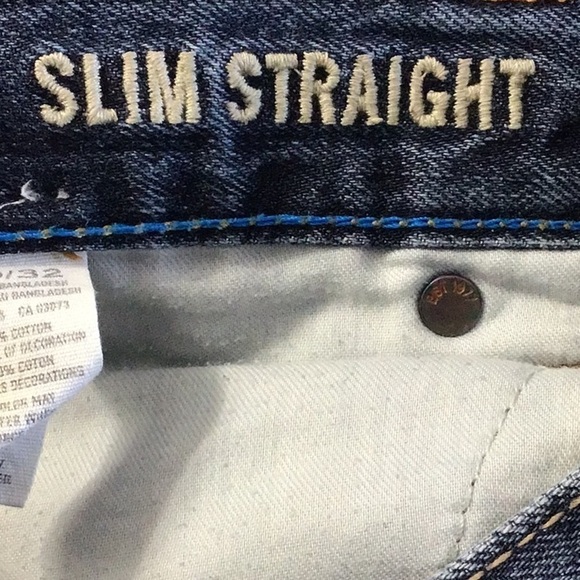 AMERICAN Eagle slim straight jeans size 30 - Picture 7 of 9